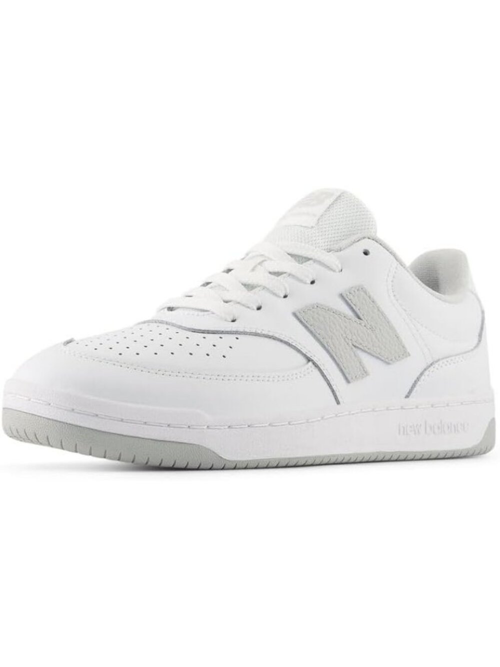 Men's Grey White Running Lace-Up No Heel Plain Toe Charged Assert Sneaker